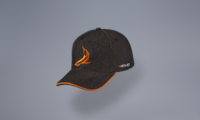 Бейсболка TOPCAR DESIGN Black / Orange Line