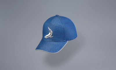 Бейсболка TOPCAR DESIGN Sky Blue / Grey Edition